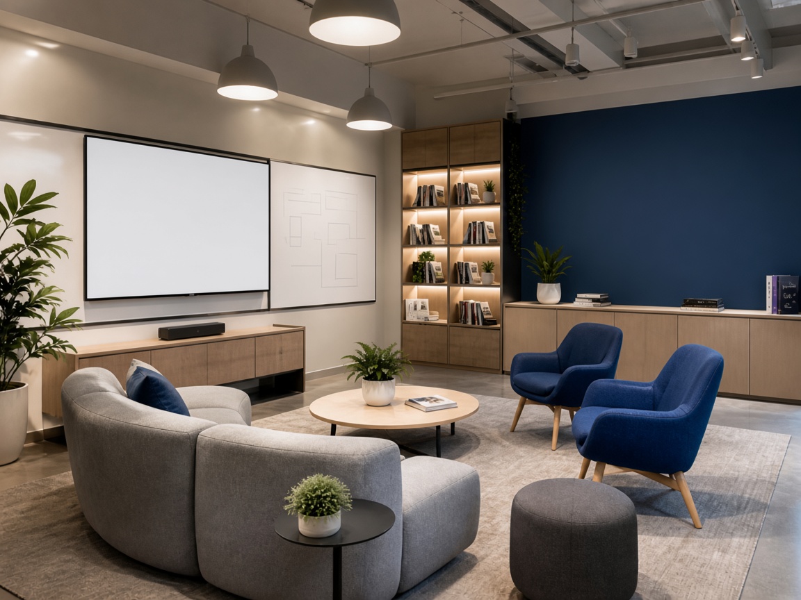 Team workspace lounge